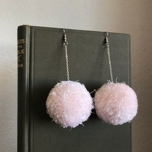 Handmade Pom Pom Earrings